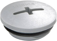 Blindstop M16 Polyamide Zilver Grijs (ral 7001) Wiska Evsg Ord M16 Ral 7001 1 Stuks