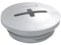 Blindstop M40 Polyamide Zilver Grijs (ral 7001) Wiska Evsg M40 Ral 7001 1 Stuks