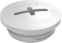 Blindstop M50 Polyamide Lichtgrijs (ral 7035) Wiska Evsf 50 Ral 7035 1 Stuks
