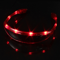 Blinking Led Light Flashing Glasses For Amusement Park Party