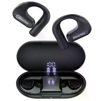BlitzMax BM CT2 Open Ear Hoofdtelefoon LED Power Display 16.2Mm Dynamische Bestuurders Diepe Bass 60H Speeltijd Draagbar