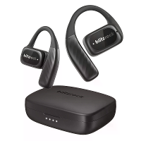 BlitzRock BR CT3 Open Ear Oordopjes bluetooth V5.4 Hoofdtelefoon Luchtgeleiding Oorhaak Versterkte Bas 4 Microfoons Duid