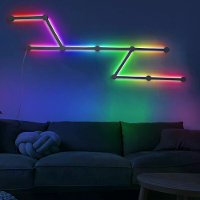 BLITZWILL BW SL1 Doe het zelf Splicing Light Bars RGBIC LED Tuya WiFi Slimme Controle Muziek Sync Werkt Met Alexa & Goog