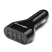 Blitzwolf® 9.6A 48w 4 Port Usb Car Charger Bw C1 With Power3s Technology For Iphone, Ipad,