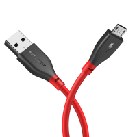 BlitzWolf® AmpCore Ⅱ BW MC11 2.4A Micro USB Charging Data Cable 3.33Ft/1m With Magic Tape Strap