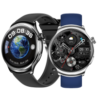 BlitzWolf® BW AT4 1.52 Inch AMOLED HD 3D Gebogen Scherm Gezondheidsmonitoring Spraakassistent Bluetooth Oproep Multi spo
