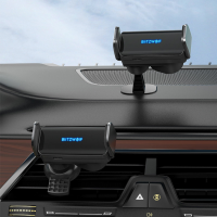 BlitzWolf BW CF2 2 in 1 Infrarood Inductie Smart Sensor Auto Telefoon Houder Ontluchter/Dashboard Stand voor 68 90mm Bre