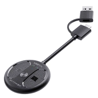 BlitzWolf® BW LE524 USB Audio Transmitter Adapter bluetooth V5.4 Adapter 50m Range Dual Connection Low Latency Mini Port