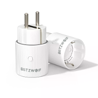 BlitzWolf® BW SHP16 16A 3500W WiFi Slimme Stekker met RGB Verlichting Energie Monitofing Stroomuitval Geheugen App & Ste