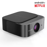 BlitzWolf BW V10 Ultra Android 13.0 TV projector 1080P FHD ingebouwde Netflix gecertificeerde video YouTube Hulu 500 ANS