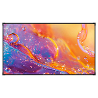 BlitzWolf BW VS10 100 Inch 4K Smalrand Projectiescherm Grijs Kristal Vaste Frame Thuisbioscoop voor Laserprojector