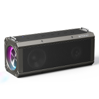 BlitzWolf® BW WA3 Pro 120W bluetooth Speaker Draagbare Speaker Quad Drivers Diepe Bass Diafragma EQ Stereo RGB Licht TWS