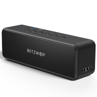 BlitzWolf® BW WA4 30W Draadloze Speaker Draagbare Bluetooth Speaker Dubbele Drivers Bass TWS Stereo IPX6 Waterdicht TF k
