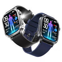BlitzWolf HL7 1,95 inch AMOLED display ECG AI GPT LED flitslamp bluetooth oproep Hartslag Bloeddruk SpO2 monitor Slaapmo