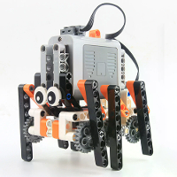 Block Accessoire Set + Power Group Technische Kruidende Auto Trapklimmer Spin Walker Robot Met Motoren Model DIY Educati