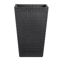 Bloempot Raaf   antra   gerecycled kunststof   57x38,5x38,5 cm   Leen Bakker