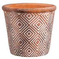 Bloempot Sem   terracotta   15,5xØ18 cm   Leen Bakker