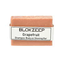 Blokzeep Scheerzeep Shampoo & Body Bar   Grapefruit
