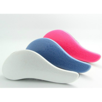 Blue White Rose Red Soft Massage Hair Comb Soothes Scalp