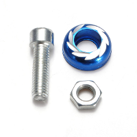 Blue Windscreen Screws Bolts For Honda Suzuki Kawasaki Yamaha