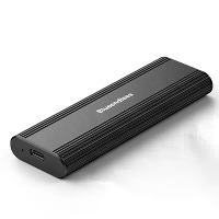 Blueendless M2821SN Externe SSD Behuizing M.2 Dual Protocol NVMe&NGFF 10Gbps USB 3.2 Type C Aluminium Legering Draagbare