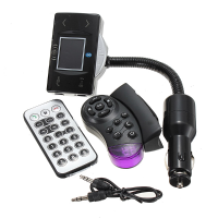 Bluetooth Car Kit Fm Transmitter Mp3 Player Steering Wheel Usb