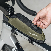 ROCKBROS Fietszak Snelle Ontgrendeling Smalle Fietsen Buis Tas Grote Capaciteit Lichtgewicht Reflecterende Driehoekige T