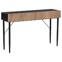 BLYTHE   Consoletafel   Zwart/Bruin   MDF