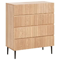 BLYTHE  Ladekast 4 lades   Bruin   MDF