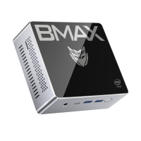 Bmax B2 Plus Mini pc Intel Celeron N4120 8GB DDR4 128GB SSD met tweekanaalsluidspreker Intel 9e generatie UHD Graphics 6