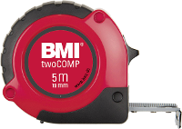 BMI twoComp 472241021M Rolmaat 2 m Staal