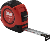 BMI twoComp 472341021 Rolmaat 3 m Staal