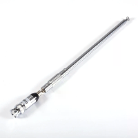 BNC FM Antenne 76 108 MHz Uitschuifbaar tot 123 cm Draagbare Radio Transceiver Verbeterde Signaalontvangst