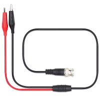 BNC Q9 Mannelijke Plug naar Dubbele Alligator Clip Oscilloscoop Test Probe Lood Kabel 110cm