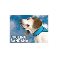 Bodycooler Pet Bandana M Voor De Hond Blauw