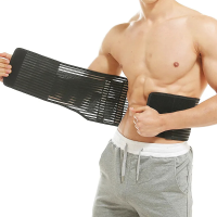 BOER Fitness Rugsteungordel 5 Stalen plaat Ontwerp Ademende Stof Gemakkelijk aan te passen Anti Spanning voor Tillen Fie