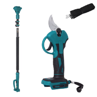 Bofstelvrije hoge takken snoeischaar met 250 cm telescoopsteel voof batterij ergonomisch tuingereedschap, snijbereik 35