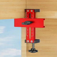 Verstelbare Houtbewerkingskast Deuropstelling Jig Aluminiumlegering Snelle Positionering 2 in 1 Apparaat 0 75mm Dikte 15