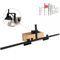 Plus 105 cm Kastenhouder Gereedschap Jig Installatie Gereedschap met Nauwkeurigheid Precieuze Knop & Trek Installatie Ve