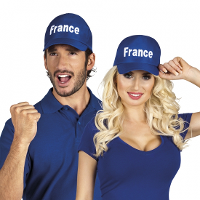 Blauwe France baseball cap