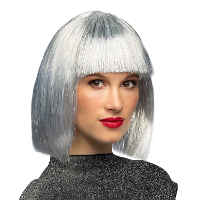 Boland Bobline pruik   wit/zilver   verkleden   glitter en glamour   diva