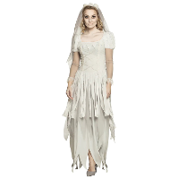 Boland Bruid kostuum   bruidsjurk   spook   dames   halloween   horror thema