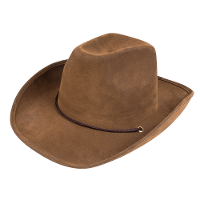 Carnaval verkleed Cowboy hoed Utah   bruin   voor volwassenen   Western/explorer thema