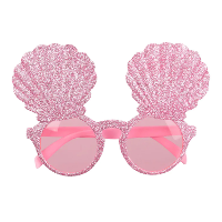 Carnaval/verkleed party bril Zeemeermin   Tropisch/beach/hawaii thema   plastic   volwassenen