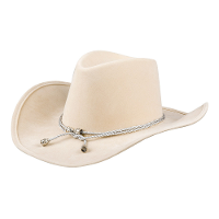 Cowboyhoed Django   creme wit   voor volwassenen   Western/explorer thema   Carnaval