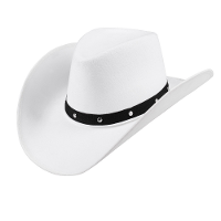 Boland cowboyhoed Wichita   polyester   wit   verkleedartikelen   voor dames