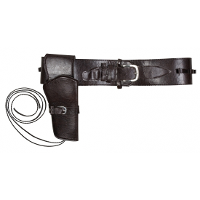 Boland Cowboys riem  met holster   bruin   110cm   Wild west Sheriff