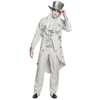 Halloween Spookachtige bruidegom verkleed kostuum   heren   compleet