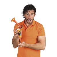 Boland Oranje Holland stadiontoeter   hand toeter   45 cm   luchttoeter   luchthoorn
