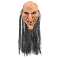 Oude creepy butler verkleedmasker   latex   volwassenen   Horror/Scary/Halloween   carnaval